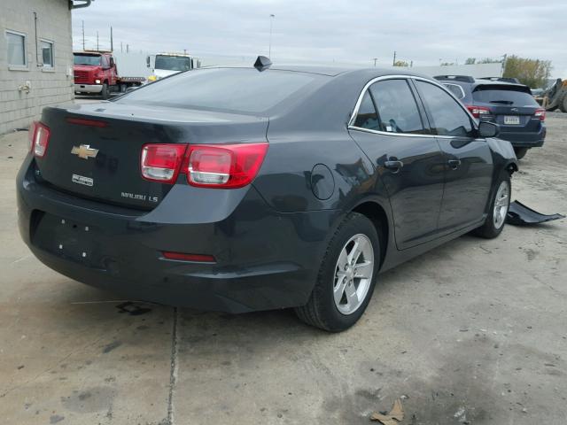 1G11B5SL2EF242157 - 2014 CHEVROLET MALIBU LS GRAY photo 4