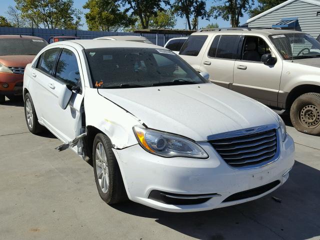 1C3CCBBG2EN114333 - 2014 CHRYSLER 200 TOURIN WHITE photo 1