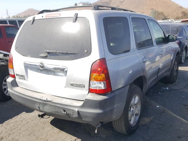 4F2YU06181KM22692 - 2001 MAZDA TRIBUTE DX 银色 照片 4