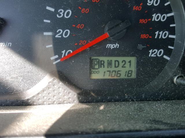 4F2YU06181KM22692 - 2001 MAZDA TRIBUTE DX 银色 照片 8