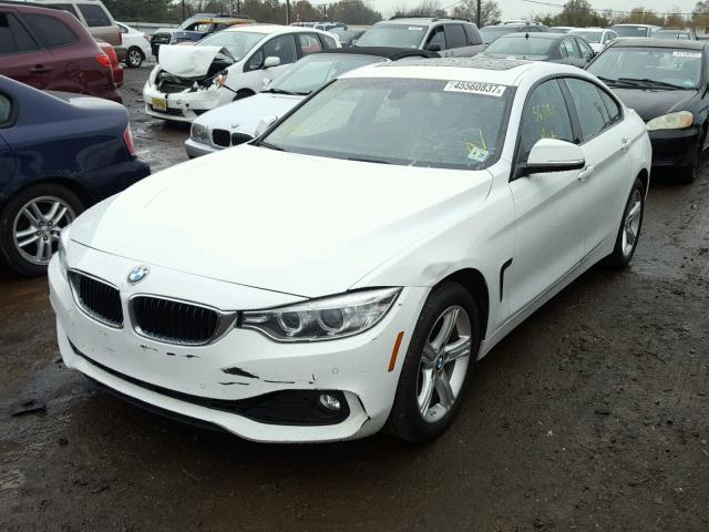 WBA4C9C54FD330985 - 2015 BMW 428 XI WHITE photo 2