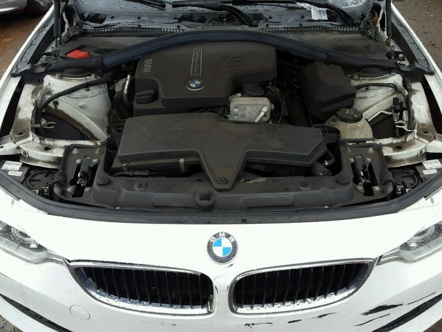 WBA4C9C54FD330985 - 2015 BMW 428 XI WHITE photo 7