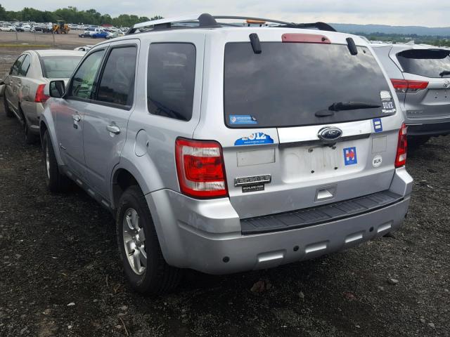 1FMCU5K36CKA42294 - 2012 FORD ESCAPE HYB SILVER photo 3