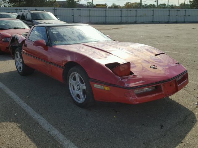 1G1YY2189K5112905 - 1989 CHEVROLET CORVETTE RED photo 1