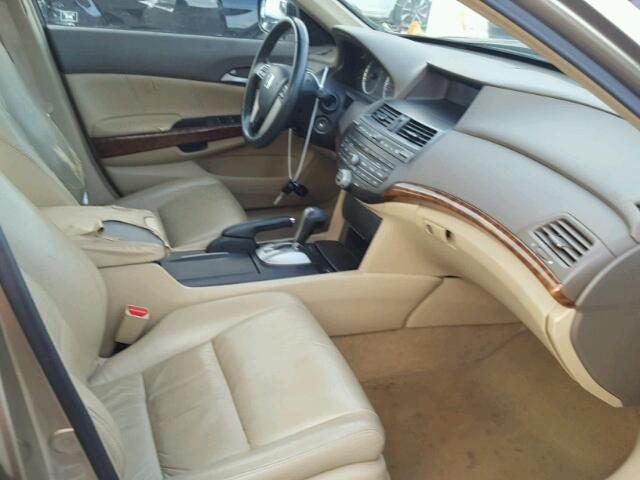 1HGCP36808A060858 - 2008 HONDA ACCORD GOLD photo 5