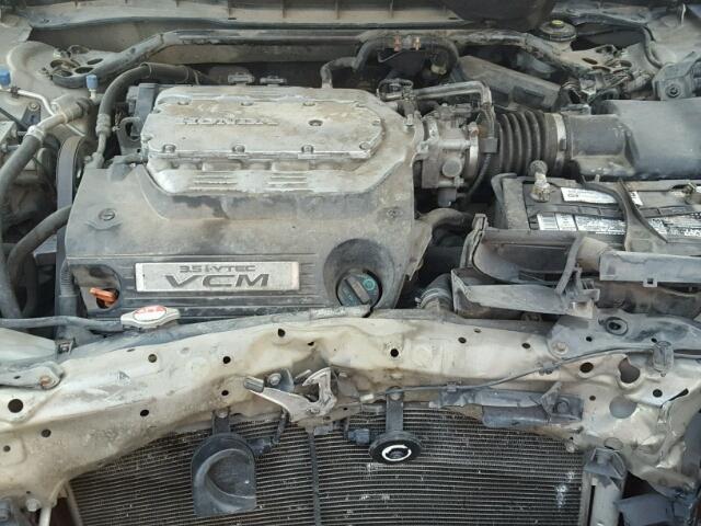 1HGCP36808A060858 - 2008 HONDA ACCORD GOLD photo 7