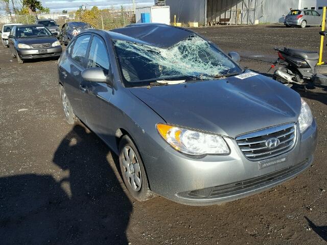 KMHDT4BD5AU963790 - 2010 HYUNDAI ELANTRA GL GRAY photo 1