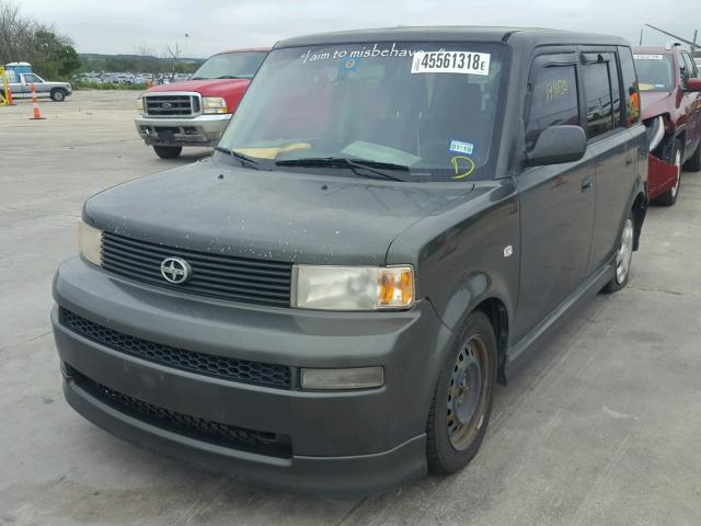 JTLKT324654018945 - 2005 TOYOTA SCION XB Verde foto 2