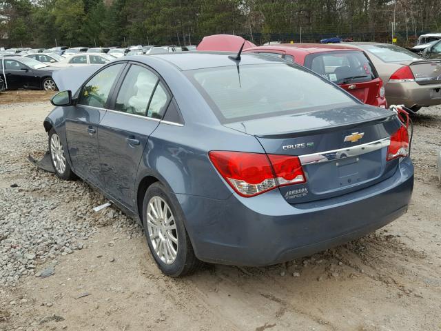 1G1PK5SC0C7353582 - 2012 CHEVROLET CRUZE ECO BLUE photo 3