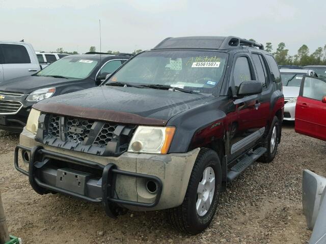 5N1AN08U76C541952 - 2006 NISSAN XTERRA OFF GRAY photo 2