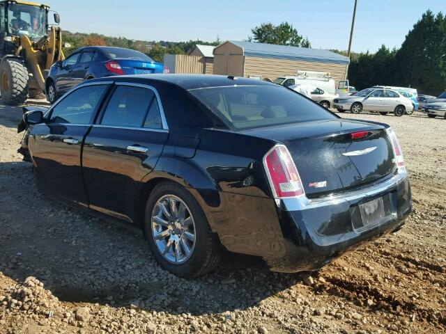 2C3CCAET4EH169734 - 2014 CHRYSLER 300C BLACK photo 3