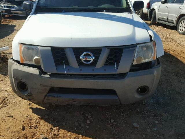 5N1AN08U77C518690 - 2007 NISSAN XTERRA WHITE photo 9