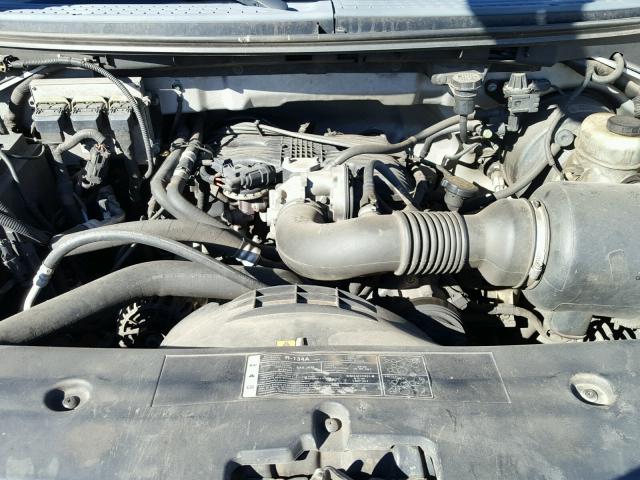 1FTRF12285NB24103 - 2005 FORD F150 SILVER photo 7