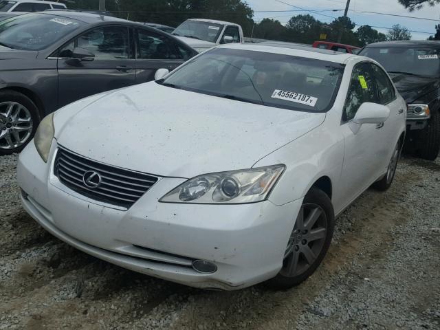 JTHBJ46G192302575 - 2009 LEXUS ES 350 WHITE photo 2