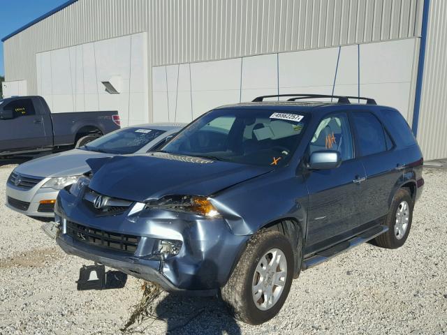 2HNYD18686H545061 - 2006 ACURA MDX TOURIN BLACK photo 2