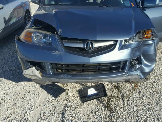 2HNYD18686H545061 - 2006 ACURA MDX TOURIN BLACK photo 7