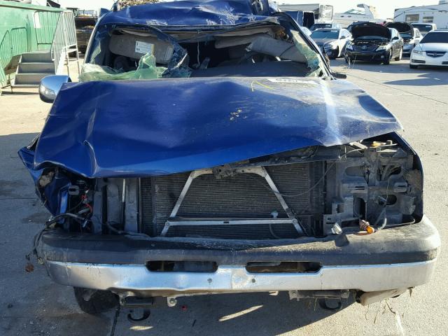 3GNEC12T64G109582 - 2004 CHEVROLET AVALANCHE BLUE photo 7