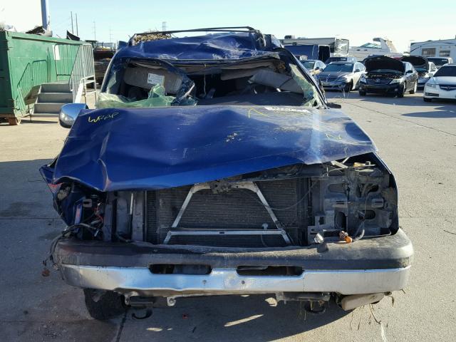 3GNEC12T64G109582 - 2004 CHEVROLET AVALANCHE BLUE photo 9