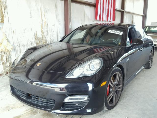 WP0AC2A7XBL090522 - 2011 PORSCHE PANAMERA T BLACK photo 2