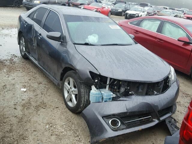 4T1BF1FK1DU638645 - 2013 TOYOTA CAMRY L GRAY photo 1