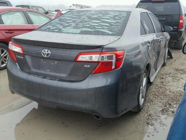 4T1BF1FK1DU638645 - 2013 TOYOTA CAMRY L GRAY photo 4