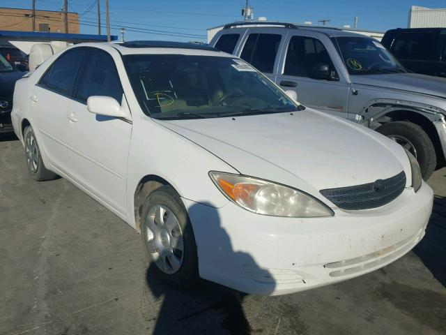 4T1BE32K53U242706 - 2003 TOYOTA CAMRY WHITE photo 1