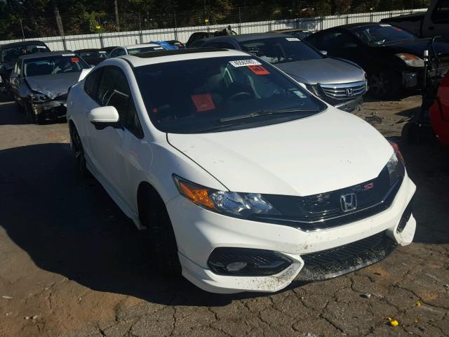 2HGFG4A55EH702407 - 2014 HONDA CIVIC SI WHITE photo 1