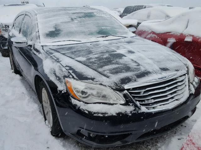 1C3CCBCGXDN514816 - 2013 CHRYSLER 200 LIMITE BLACK photo 1