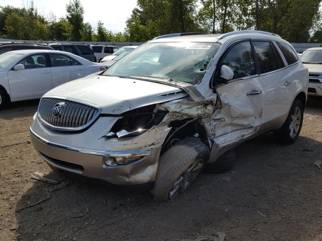 5GAEV23D19J210410 - 2009 BUICK ENCLAVE CX WHITE photo 2