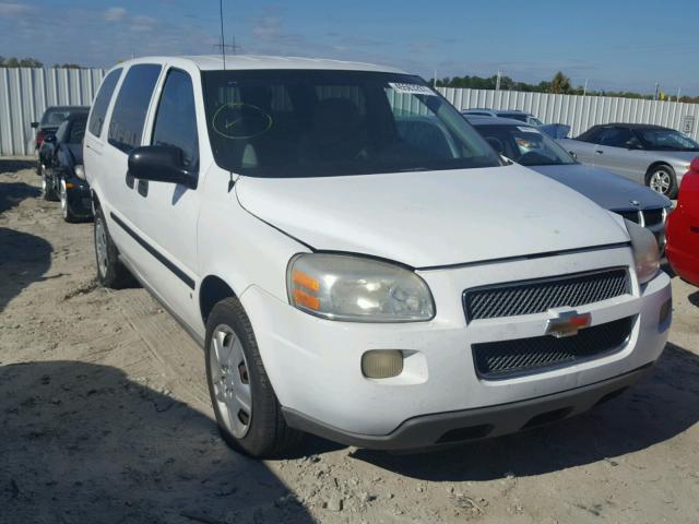 1GNDV23WX8D122682 - 2008 CHEVROLET UPLANDER L WHITE photo 1