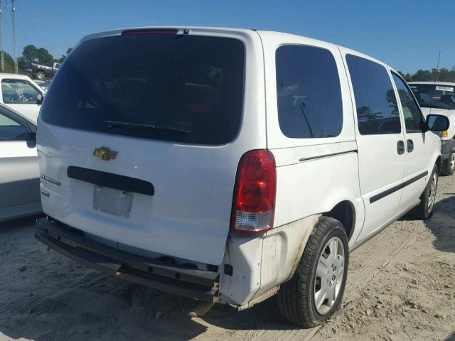 1GNDV23WX8D122682 - 2008 CHEVROLET UPLANDER L WHITE photo 4