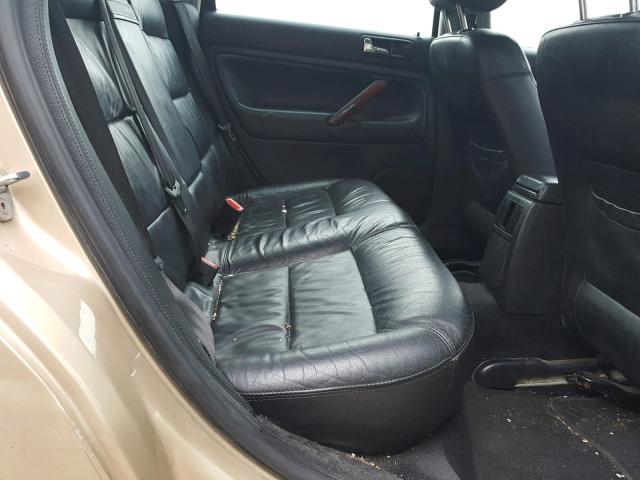 WVWRH63B01P292340 - 2001 VOLKSWAGEN PASSAT GLX TAN photo 6