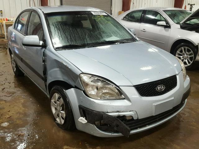 KNADE123686426720 - 2008 KIA RIO BLUE photo 1