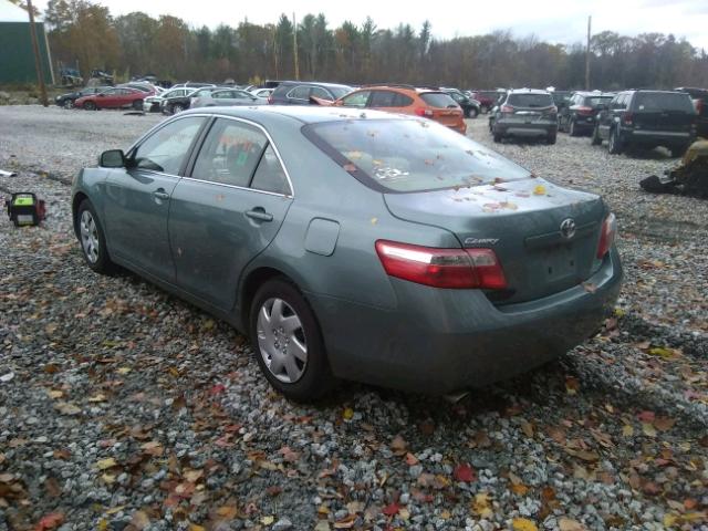 4T1BK46K28U564896 - 2008 TOYOTA CAMRY LE GREEN photo 3