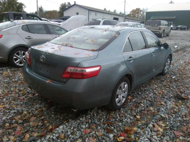 4T1BK46K28U564896 - 2008 TOYOTA CAMRY LE GREEN photo 4