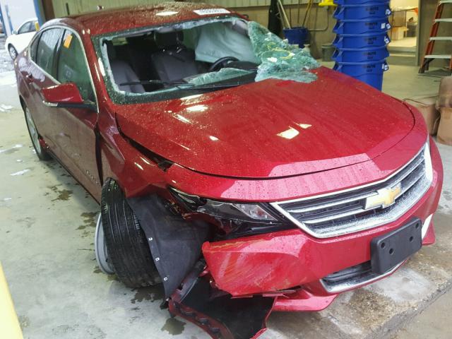 2G1115SL6F9245897 - 2015 CHEVROLET IMPALA LT RED photo 1