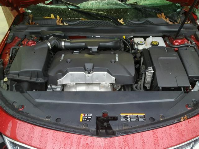 2G1115SL6F9245897 - 2015 CHEVROLET IMPALA LT RED photo 7