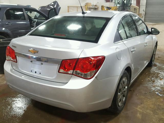 1G1PC5SH9B7208810 - 2011 CHEVROLET CRUZE LS SILVER photo 4