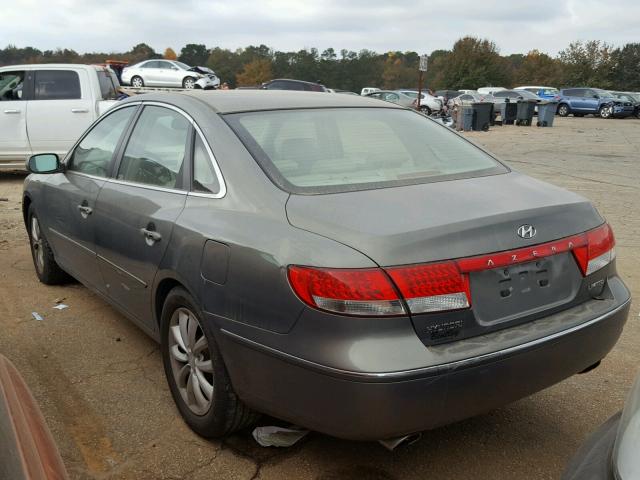 KMHFC46F96A116395 - 2006 HYUNDAI AZERA GREEN photo 3