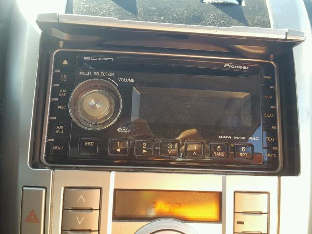 JTKDE167080225276 - 2008 TOYOTA SCION TC Niebieski zdjęcie 9