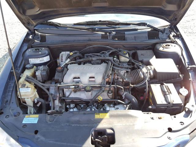 1G2NF52E61M579696 - 2001 PONTIAC GRAND AM S BLUE photo 7