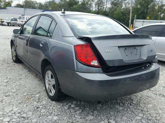 1G8AJ55F56Z160210 - 2006 SATURN ION LEVEL GRAY photo 3