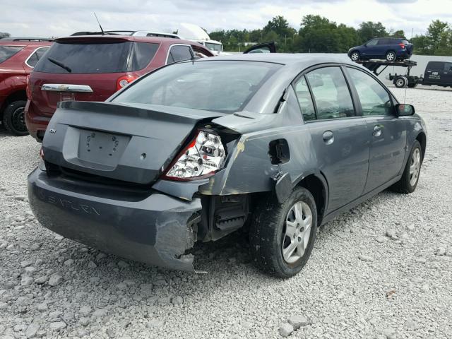 1G8AJ55F56Z160210 - 2006 SATURN ION LEVEL GRAY photo 4