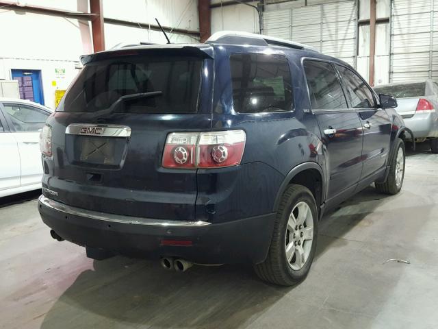 1GKER23717J171235 - 2007 GMC ACADIA SLT BLUE photo 4