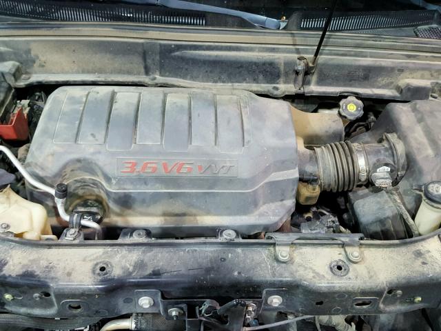 1GKER23717J171235 - 2007 GMC ACADIA SLT ლურჯი ფოტო 7