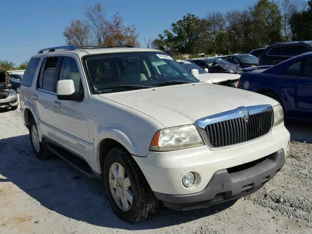 5LMEU78H53ZJ22987 - 2003 LINCOLN AVIATOR WHITE photo 1