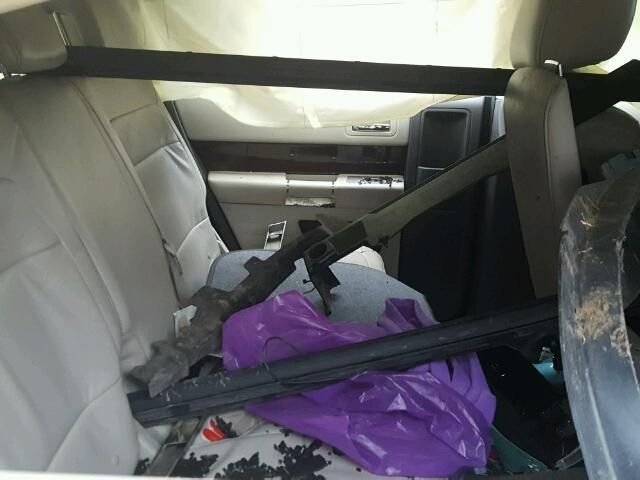 2FMHK6CC4ABD01730 - 2010 FORD FLEX SEL ლურჯი ფოტო 6