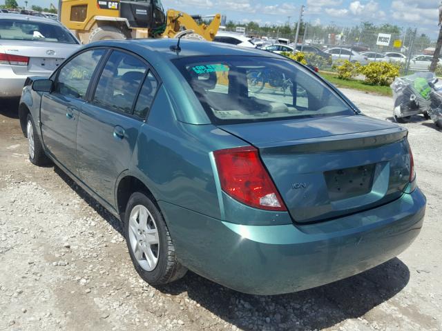 1G8AJ55F96Z128506 - 2006 SATURN ION LEVEL Yaşıl foto 3