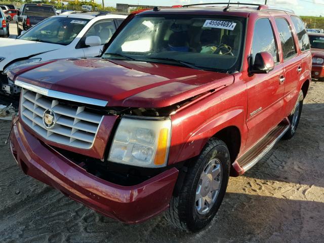 1GYEC63T54R268382 - 2004 CADILLAC ESCALADE L RED photo 2