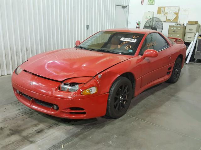 JA3AM84J7SY030108 - 1995 MITSUBISHI 3000 GT RED photo 2